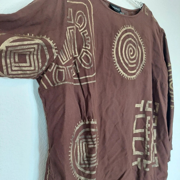 ASHRO Skirt & Tunic Top Hobo Rayon Set Size 1X - Picture 2 of 9